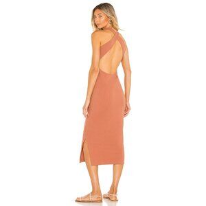 SKIN Iliana Midi Dress Ginger Biscuit Size 1 / S $140